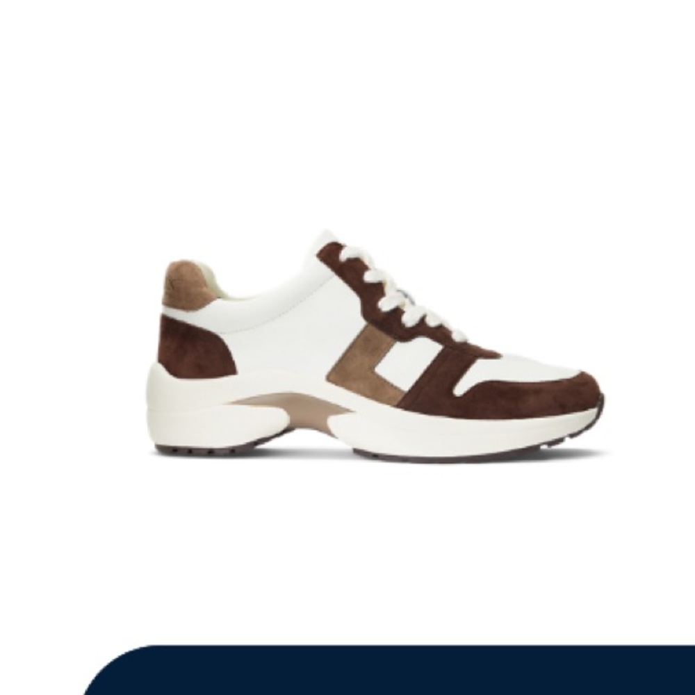 NWOT Ralph Lauren Rylee Leather & Suede Women’s Sneaker sz 10
